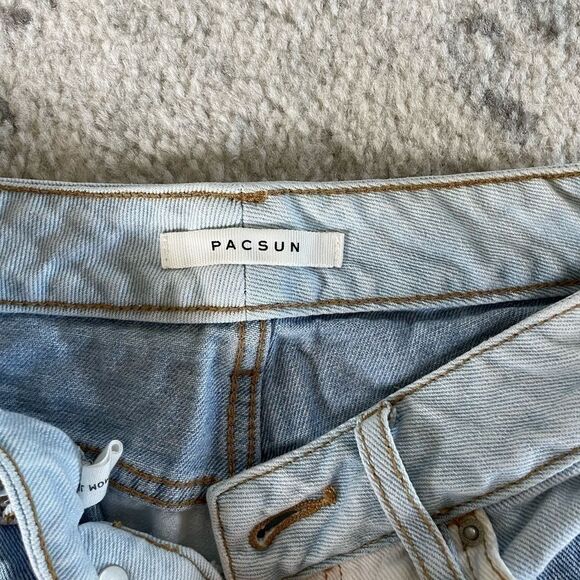 PacSun Eco Hopper Patch Mom Jeans size 24 - Picture 3 of 8